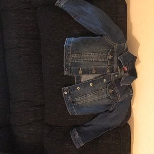 Toddler jean jacket
